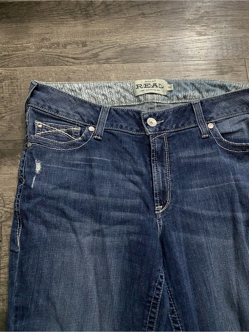 Ariat Women's Dark Blue Boot Cut Jeans